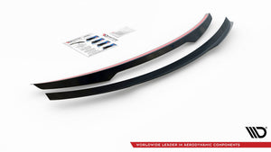 Maxton spoiler cap til Opel Insignia Mk2 – blank sort – billede 4 af 5