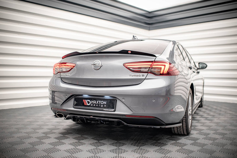 Maxton spoiler cap til Opel Insignia Mk2 – blank sort – billede 2 af 5
