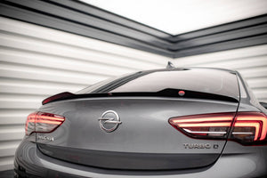 Maxton spoiler cap til Opel Insignia Mk2 – blank sort – billede 1 af 5
