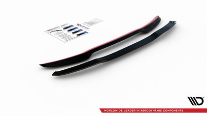 Maxton spoiler cap til Peugeot 2008 Mk2 – blank sort – billede 5 af 6