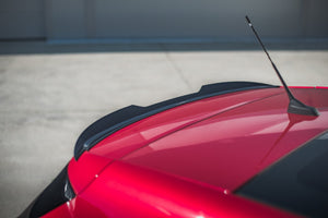 Maxton spoiler cap til Peugeot 308 GT Mk2 Facelift – blank sort – billede 4 af 6