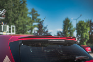 Maxton spoiler cap til Peugeot 308 GT Mk2 Facelift – blank sort – billede 1 af 6