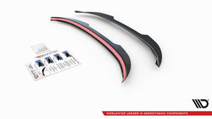 Maxton spoiler cap til Peugeot 308 SW Mk2 – blank sort – billede 5 af 5