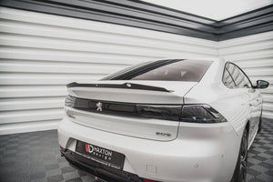 Maxton spoiler cap til Peugeot 508 Sedan Mk2 – blank sort – billede 1 af 4
