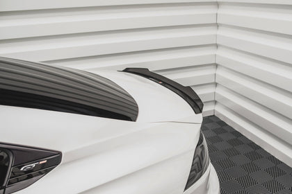 Maxton spoiler cap til Peugeot 508 Sedan Mk2 – blank sort – billede 2 af 4