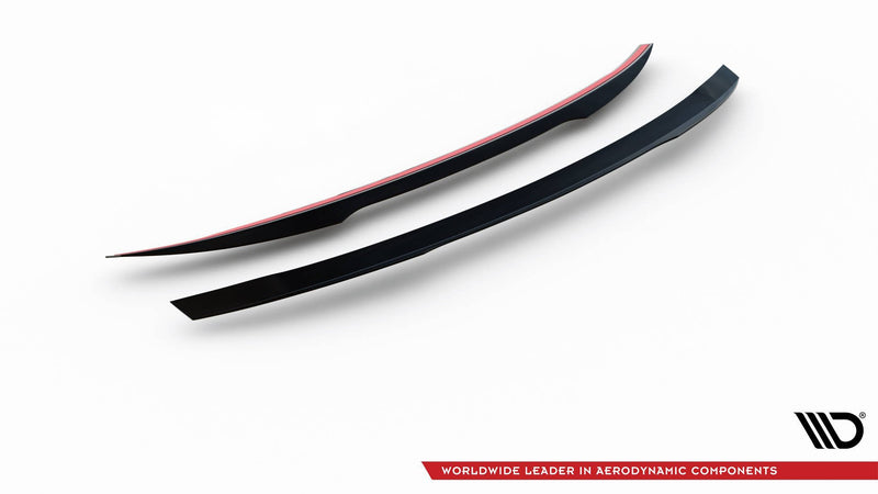 Maxton spoiler cap til Porsche 911 Carrera 991 Facelift – blank sort – billede 7 af 7