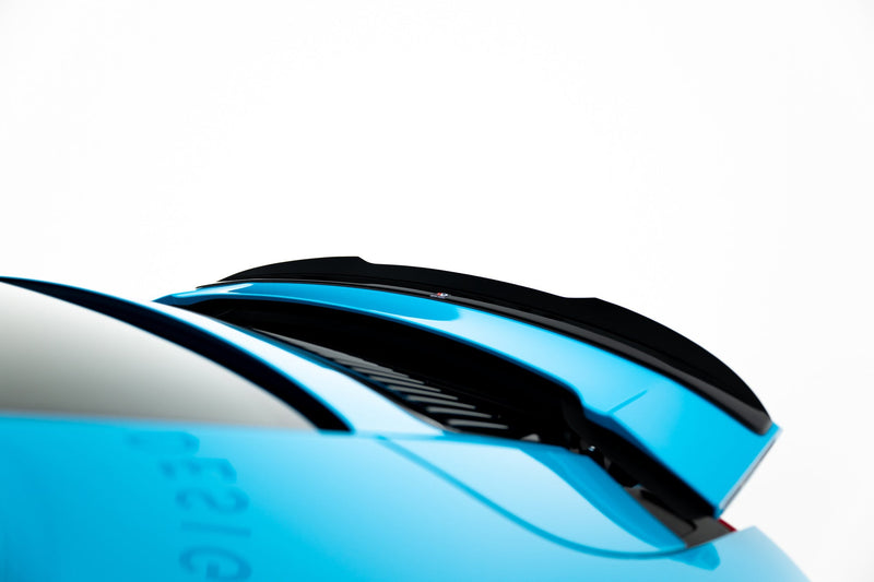Maxton spoiler cap til Porsche 911 Carrera 991 Facelift – blank sort – billede 3 af 7