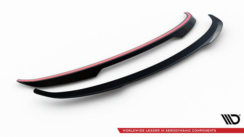 Maxton spoiler cap til Porsche Porsche 911 Turbo S 992 – blank sort – billede 5 af 5