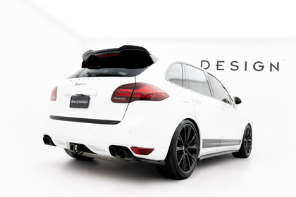 Maxton spoiler cap til Porsche Cayenne Turbo / Standard Mk2 – blank sort – billede 3 af 5