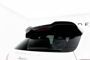 Maxton spoiler cap til Porsche Cayenne Turbo / Standard Mk2 – blank sort – billede 1 af 5