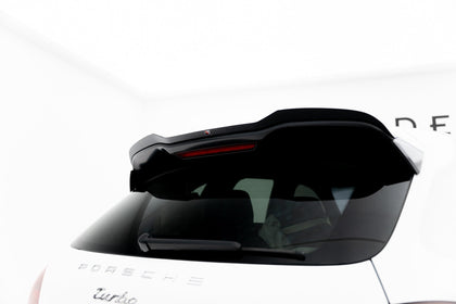 Maxton spoiler cap til Porsche Cayenne Turbo / Standard Mk2 – blank sort – billede 1 af 5
