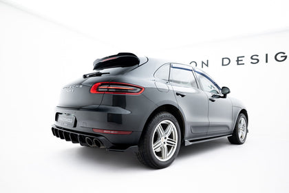 Maxton spoiler cap til Porsche Macan Mk1 – blank sort – billede 2 af 7