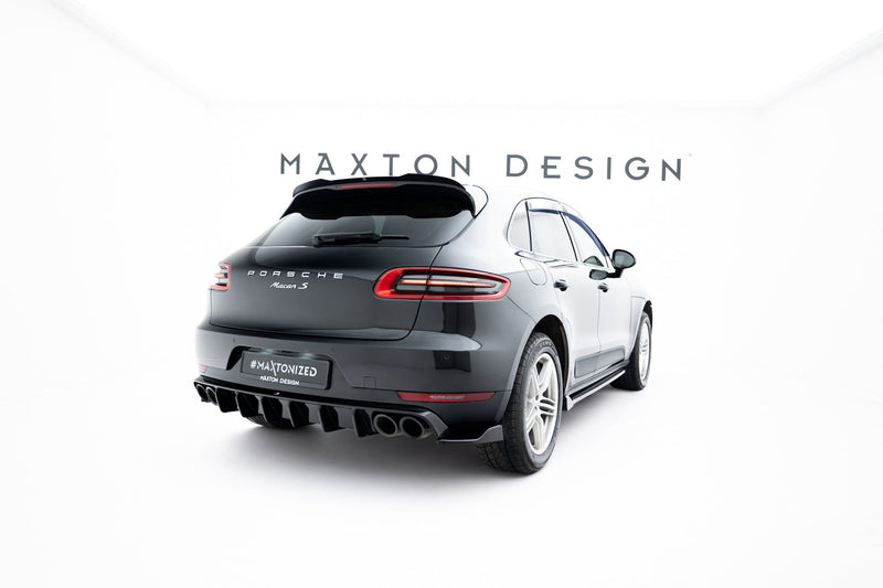 Maxton spoiler cap til Porsche Macan Mk1 – blank sort – billede 4 af 7