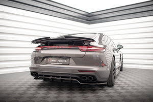 Maxton spoiler cap til Porsche Panamera GTS / Panamera E-Hybrid / Panamera Turbo S E-Hybrid 971 – blank sort – billede 2 af 6