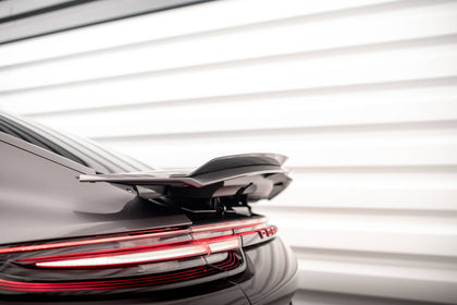 Maxton spoiler cap til Porsche Panamera GTS / Panamera E-Hybrid / Panamera Turbo S E-Hybrid 971 – blank sort – billede 4 af 6