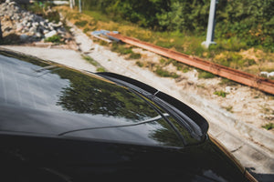 Maxton spoiler cap til Porsche Panamera Turbo 970 Facelift – blank sort – billede 1 af 6