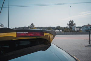 Maxton spoiler cap til Renault Megane Mk3 RS – blank sort – billede 3 af 7