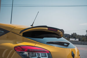 Maxton spoiler cap til Renault Megane Mk3 RS – blank sort – billede 2 af 7