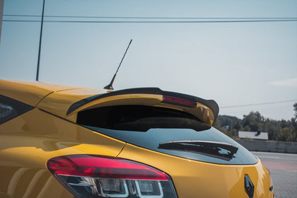 Maxton spoiler cap til Renault Megane Mk3 RS – blank sort – billede 2 af 7