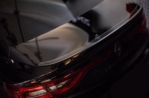 Maxton spoiler cap til Renault Talisman – blank sort – billede 3 af 6