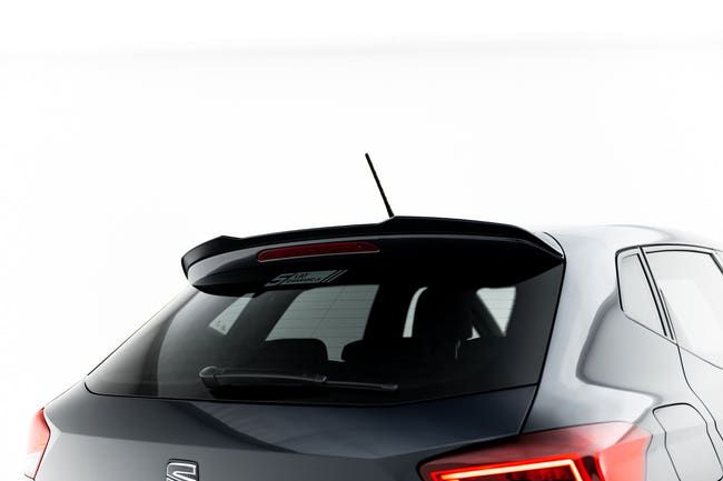 Maxton spoiler cap til Seat Ibiza FR/ Standard Mk5 – blank sort – billede 1 af 7