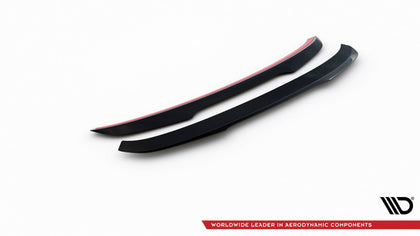 Maxton spoiler cap til Skoda Kamiq Mk1 – blank sort – billede 4 af 5