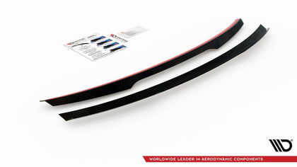 Maxton Spoiler Cap Skoda Octavia Mk3 Facelift - Gloss Black