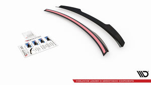 Maxton Spoiler Cap Skoda Octavia Mk3 Facelift - Gloss Black