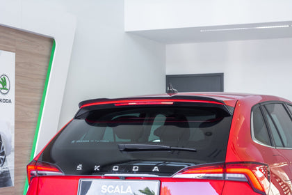 Maxton spoiler cap til Skoda Scala Image Scala – blank sort – billede 3 af 4
