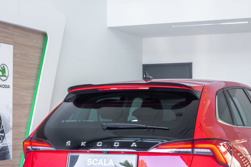 Maxton spoiler cap til Skoda Scala Image Scala – blank sort – billede 3 af 4