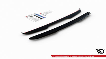 Maxton Spoiler Cap Toyota Rav4 Mk5 - Gloss Black