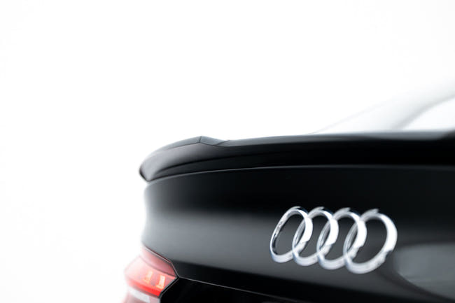Maxton Spoiler Cap Audi A5 S-Line F5 Sportback - Gloss Black