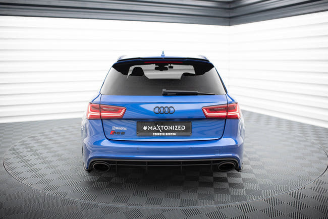Maxton Spoiler Cap Audi RS6 C7 / C7 Fl - Gloss Black