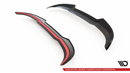 Maxton spoiler cap til Ford Fiesta Mk8 ST / ST-Line – blank sort – billede 12 af 13