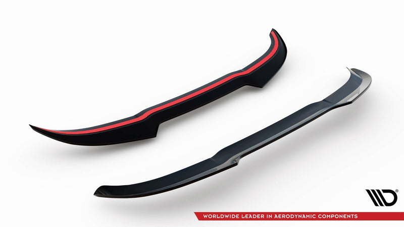 Maxton spoiler cap til Ford Fiesta Mk8 ST / ST-Line – blank sort – billede 13 af 13