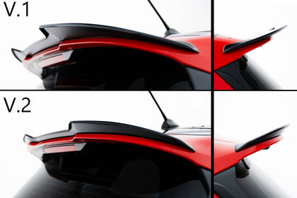 Maxton spoiler cap til Ford Fiesta Mk8 ST / ST-Line – blank sort – billede 3 af 13