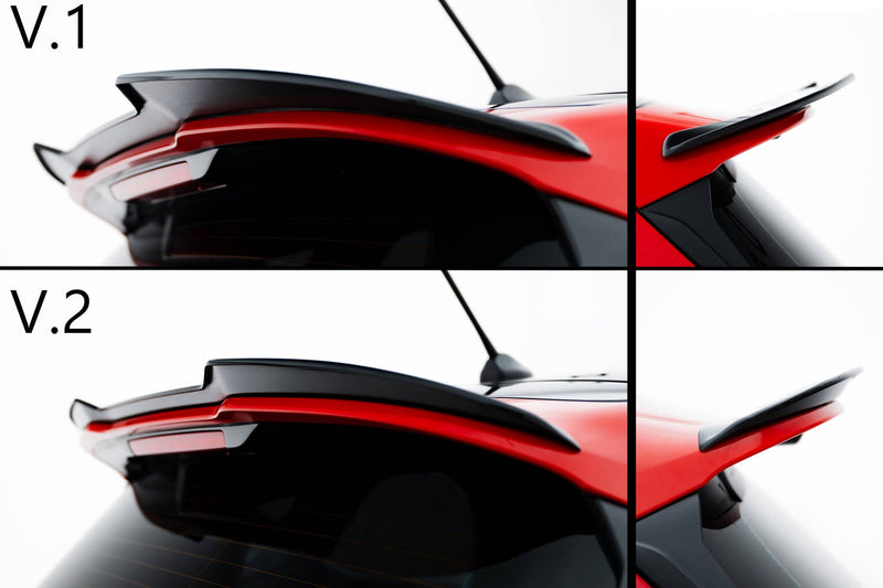 Maxton spoiler cap til Ford Fiesta Mk8 ST / ST-Line – blank sort – billede 3 af 13