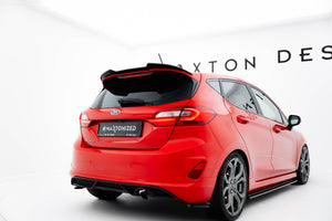 Maxton spoiler cap til Ford Fiesta Mk8 ST / ST-Line – blank sort – billede 4 af 13