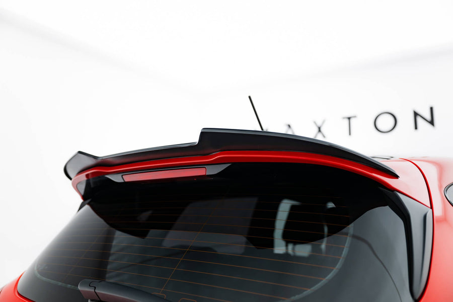 Maxton spoiler cap til Ford Fiesta Mk8 ST / ST-Line – blank sort – billede 1 af 13