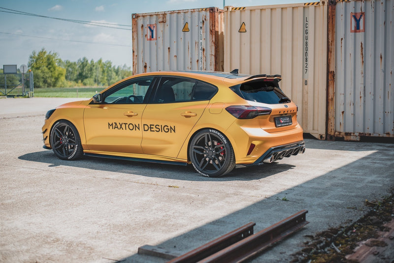Maxton Spoiler Cap V.2 Ford Focus St Mk4 - Gloss Black