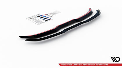 Maxton Spoiler Cap V.2 Ford Focus St Mk4 - Gloss Black