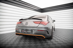 Maxton Spoiler Cap Mercedes-Benz Cla Coupe C118 - Gloss Black
