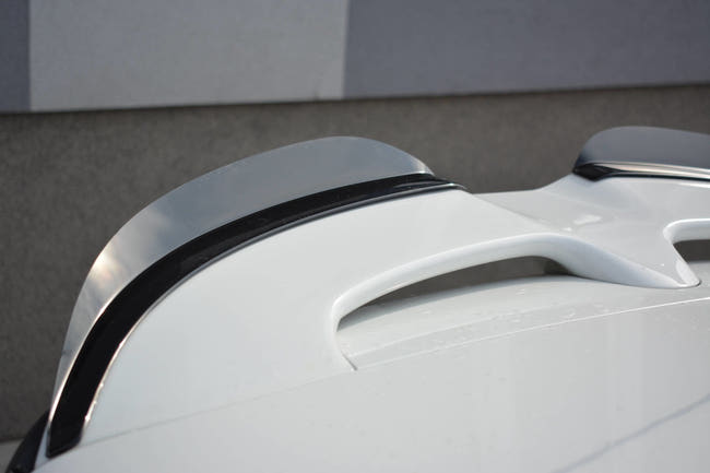 Maxton Spoiler Extension Mini Cooper S Mk3 Preface 3-Door (F56) - Gloss Black