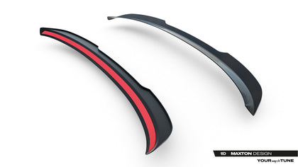 Maxton spoiler cap til Seat Leon Cupra ST Mk3 / Mk3 Facelift – blank sort – billede 5 af 6