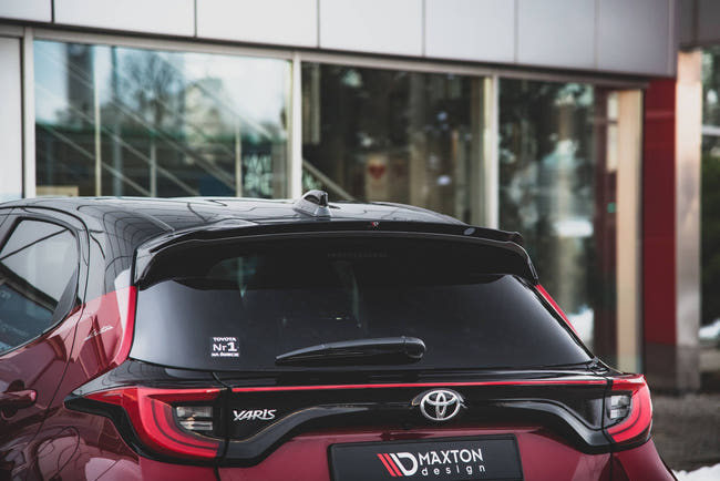 Maxton Spoiler Cap V.1 Toyota Yaris Mk4 - Gloss Black