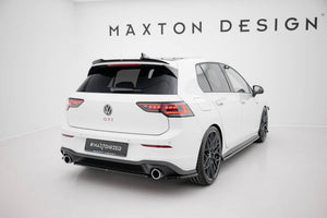 Maxton spoiler cap til Volkswagen Golf GTI / GTD / R Mk8 / Mk8 Facelift – blank sort – billede 3 af 10