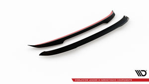 Maxton spoiler cap til Volkswagen Golf GTI / GTD / R Mk8 / Mk8 Facelift – blank sort – billede 9 af 10