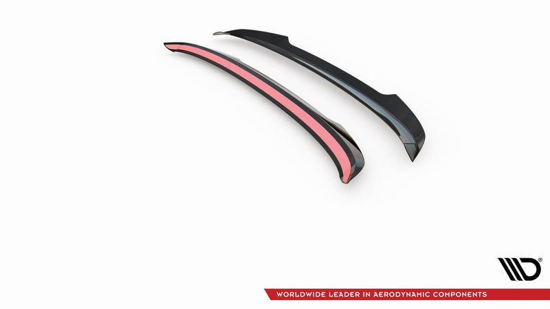 Maxton spoiler cap til Volkswagen Golf GTI / GTD / R Mk8 / Mk8 Facelift – blank sort – billede 10 af 10