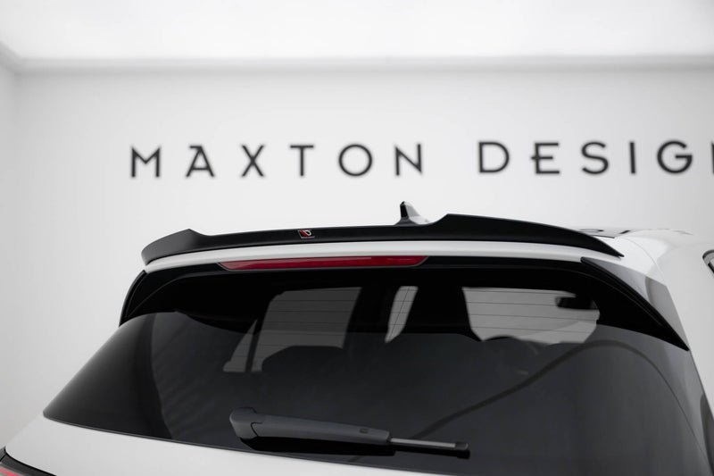 Maxton spoiler cap til Volkswagen Golf GTI / GTD / R Mk8 / Mk8 Facelift – blank sort – billede 1 af 10