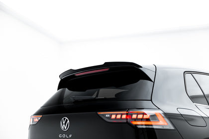 Maxton spoiler cap til Volkswagen Golf Hatchback GTE  / R-Line / Standard Mk8 / Mk8 Facelift – blank sort – billede 1 af 8